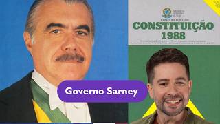 Governo Sarney  Da Ditadura à Democracia com o primeiro vice espertinho do Brasil