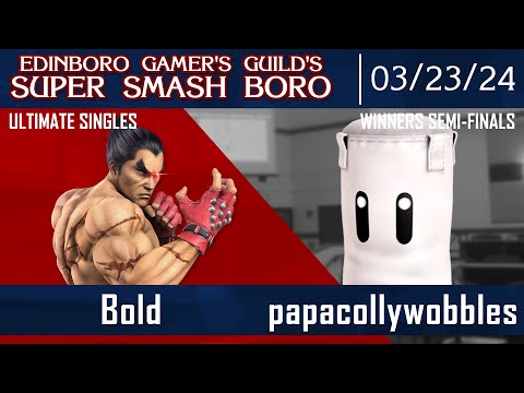 Smash Boro 66 W.Semis - Bold (Kazuya) Vs. papacollywobbles (Misc.) - Ultimate