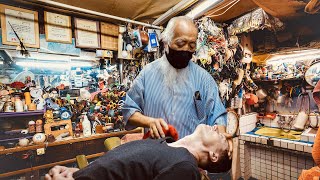 💈 Shave By 83 Year Old Mr. Cho In The Eclectic Old School 석조이발관 Stone Barbershop | Seoul