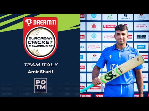Amar Sharif amazing eighty off twenty six balls powers Italy win