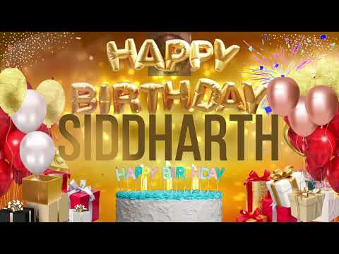 SiDDHARTH - Happy Birthday Siddharth