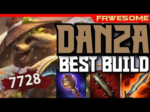 SMITE DANZABUROU | BEST BUILD FOR DANZABUROU!!!