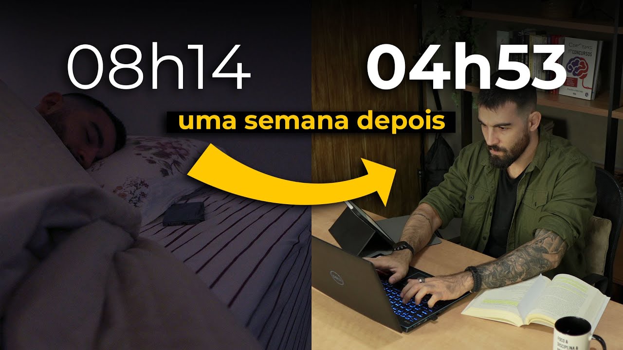 Como criar o hábito de acordar cedo para estudar em UMA SEMANA