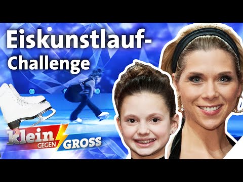 Little Ice Princess vs. Tanja Szewczenko: Who does more sit spins? | Little vs. Big