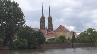 preview picture of video 'Cathedral Island, Wroclaw, Poland / Dominsel, Breslau, Polen / Ostrów Tumski, Wrocław, Polska'