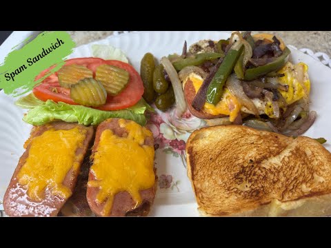 Golden Fried Spam Sandwich | Mattie's Kitchen
