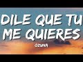 Ozuna - Dile Que Tu Me Quieres (Letra/Lyrics)