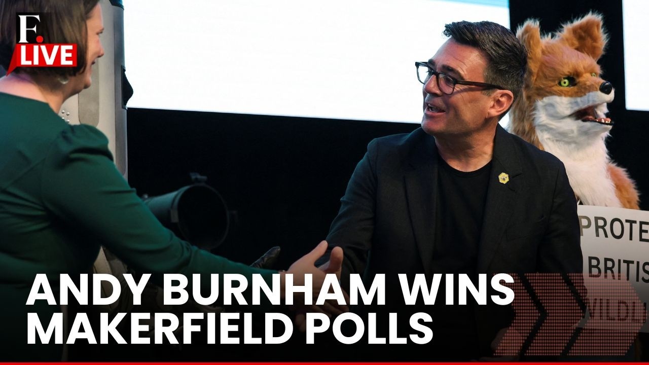LIVE: Andy Burnham Wins Makeyfield By-Election By Over 9,000 Votes | Starmer's Chair in Trouble?