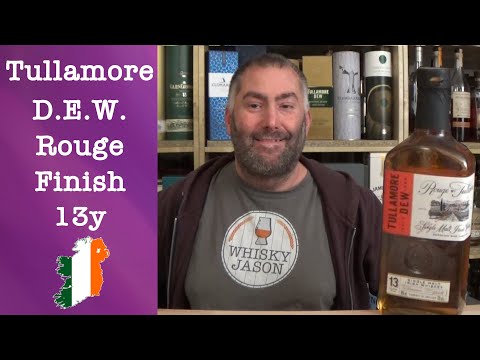 Tullamore D.E.W. ROUGE 13 Years Old Single Malt Irish Whiskey Review by WhiskyJason