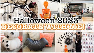 *NEW* HALLOWEEN DECORATE WITH ME 🎃| HALLOWEEN 2023 CLEAN AND DECORATE | HALLOWEEN DECORATING IDEAS