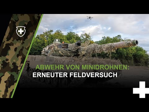 Abwehr von Minidrohnen: erneuter Feldversuch der Armee