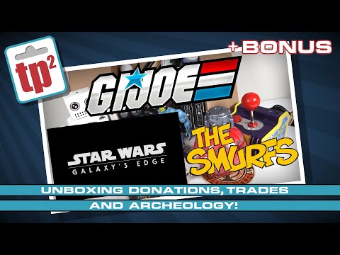 Unboxing Donations, Trades, and Archeology! - Toy Polloi Two