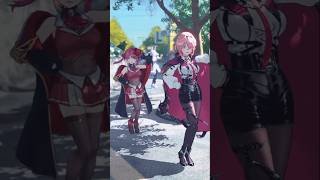 プリマドンナ /🏴‍☠️宝鐘 マリン 🥀  鷹嶺ルイ🥕兎田ぺこら  【MMDホロライブ】#Shorts #ホロライブ#mmd#hololive