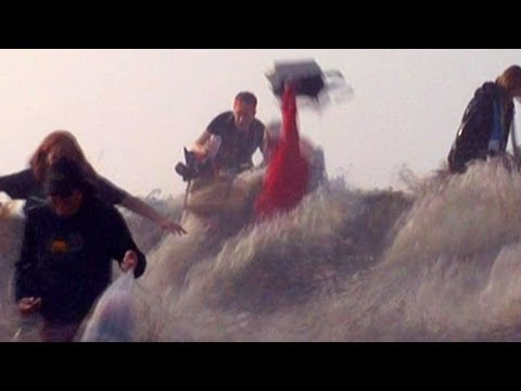 Weather Caught On Camera: When Waves Attack