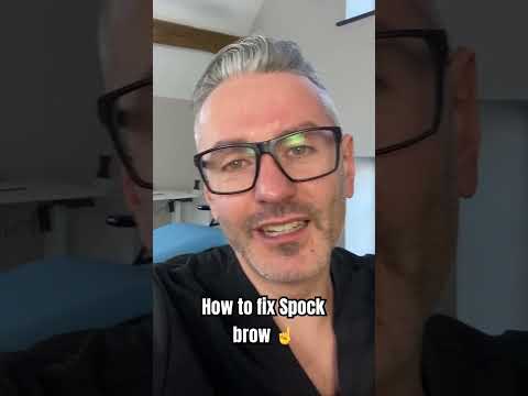 So korrigieren Sie Spocks Augenbrauen #Botox #Ästhetik #Medizinästhetik