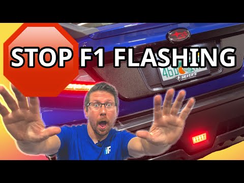 How to Enable or Disable Noble F1 Blinking Brake Light on 2022 Subaru WRX