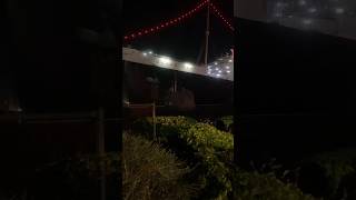 @TheQueenMary Dark harbor 2025 10/19/25 ⚓️ 👻✝️ #ghost #halloween #hauntedhouse #cruiseship