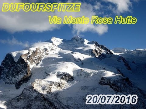 Dufourspitze Via Monte Rosa Hutte