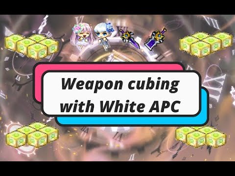 [MSEA Aquila] Weapon cubing White APC 3L lets go!!