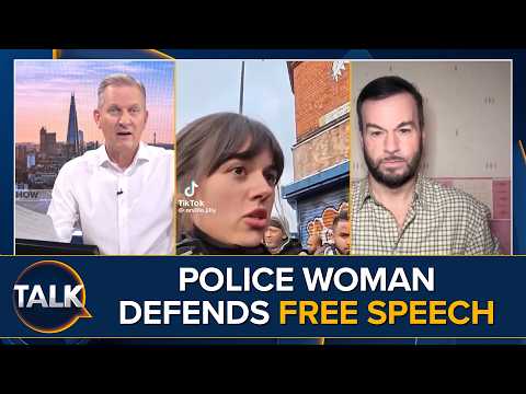 "Lone Woman Holding The Line For Freedom Against A Mob" | Brendan O'Neill Praises Free Speech Police