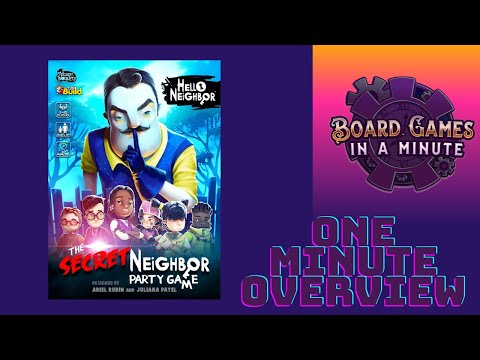 One Minute Overview of Hello Neighbor: The Secret Neighbor Party Game