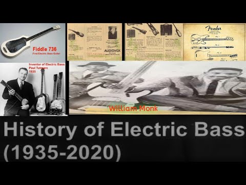 History Of Electrical Bass Guitar 1935-2021