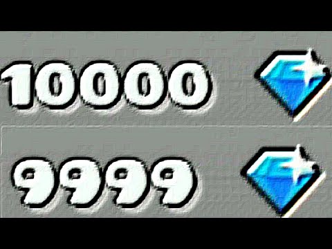 10,000 Diamonds 💎 in Geometry Dash! | GD Doiz