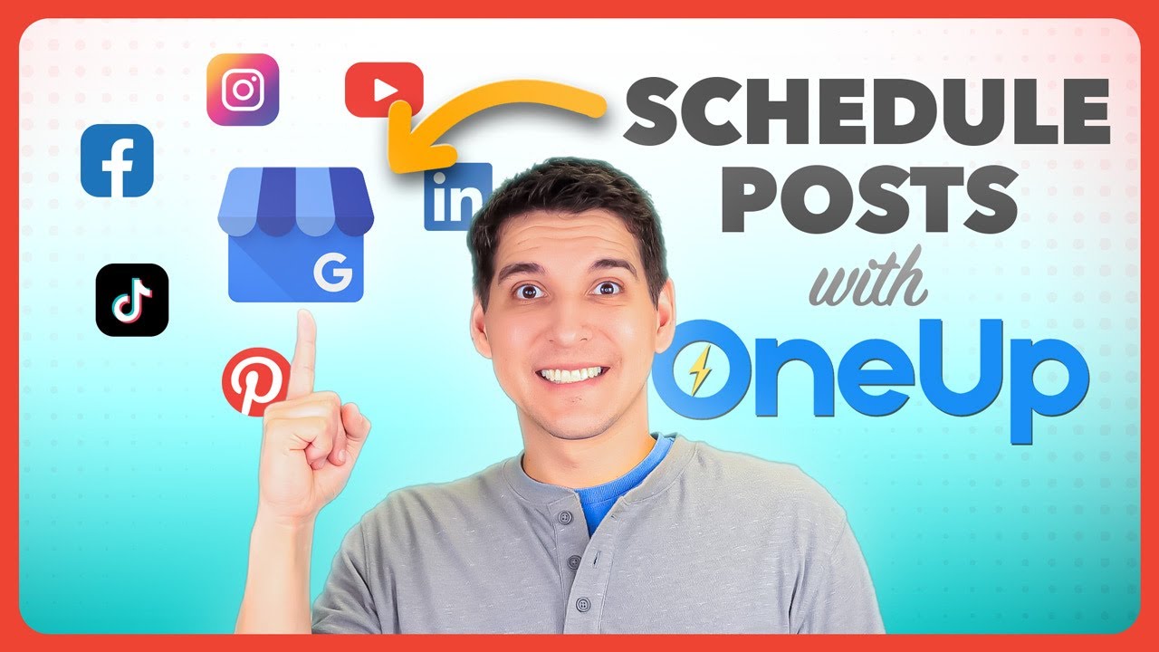 OneUp App: Schedule My Posts on Social Media (& Google Business Profiles!)