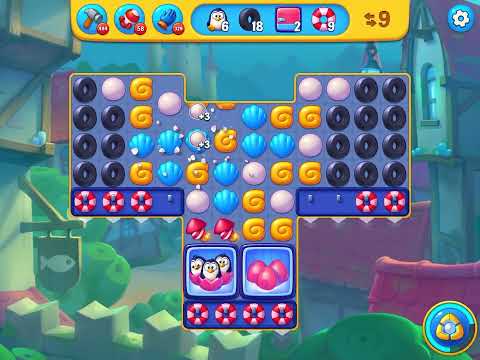 Fishdom level 7653 no boosters フィッシュダム ノーマル [Friend's]