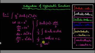 Download the video "Integration of Hyperbolic Functions LEARN MATH IN EASY WAY #math's #integration  #education"