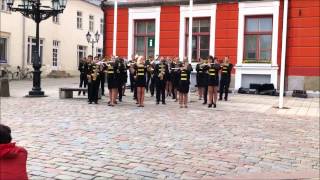 Amazing Tartu Brass Band playing ABBA, Joe Cocker and LMFAO