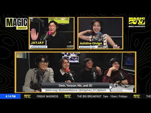 MAGIC HANGOUT with Ashtine, Dein, Yanyan, Nic, and JD! 🌟 hosted by JAYJAY