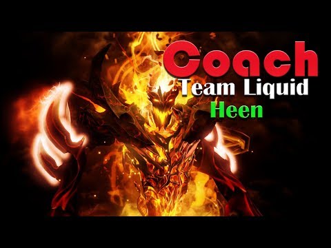 Coach Liquid.Heen live game Shadow fiend mid