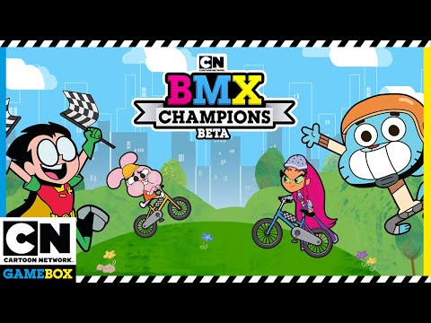 BRAND NEW GAME - BMX Champions BETA | Fun fuelled Gumball BMX Biking Game | Cartoon Network GameBox