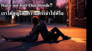 เพลงสากลแปลไทย Drenched    Wanting Lyrics &amp; Thai Sub