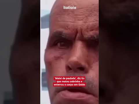 TIO QUE MATOU SOBRINHA E ENTERROU O CORPO EM GOIÁS SE PRONUNCIA