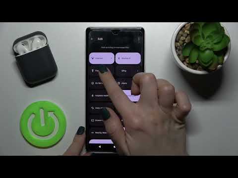 How to Edit Notification Panel Shortcuts on GOOGLE Pixel 6 Pro - Set Up Notification Panel Shortcuts