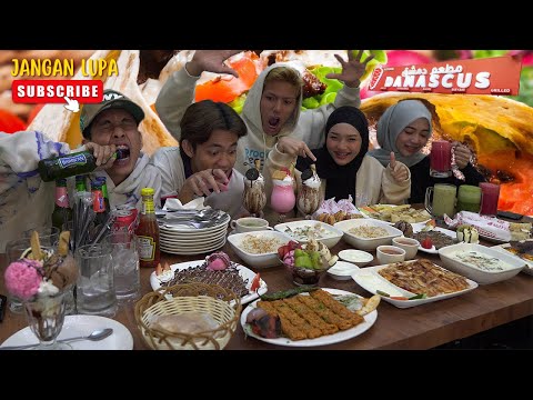 AIEMAN MENG4MUK MASA BUAT MUKBANG ! - MAKANAN ARAB PALING SEDAP DI KL !