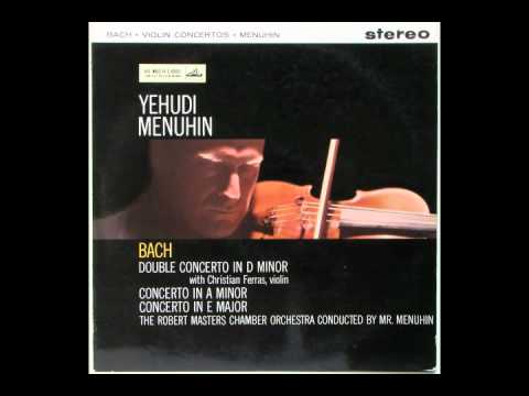 Bach: Double Concerto in D minor, BWV. 1043 - 3rd Movement (Menuhin & Ferras)