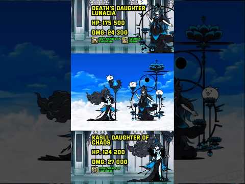 The Battle Cats : Dasli vs Dark Luna lv50 #shotrs #thebattlecats #bcu