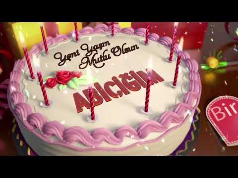 İyi ki doğdun ABİCİĞİM - İsme Özel Doğum Günü Şarkısı