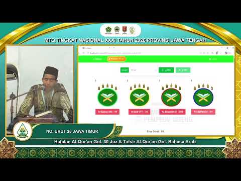 Ach. Farhan I Hafalan Al-Qur'an Gol. 30 Juz I MTQ Nasional XXXI JATENG