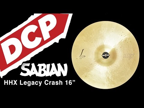 Sabian HHX Legacy Crash Cymbal 16" 775 grams