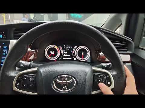 12.3 inch Toyota Innova digital instrument cluster speedometer cockpit LCD dashboard 