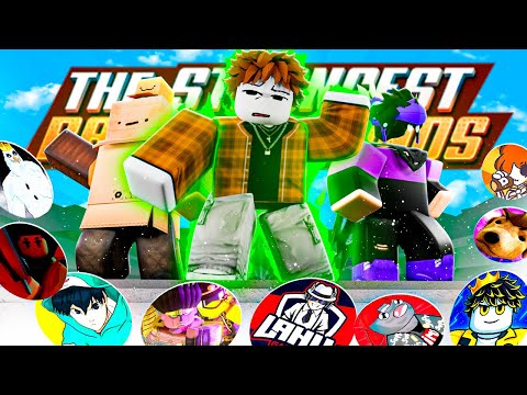 EL TORNEO DE YOUTUBERS MÁS INTENSO en StrongestBattlegrounds