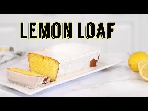 How to Make LEMON LOAF CAKE using a BOX CAKE MIX & simple hacks | Starbucks inspired Recipe