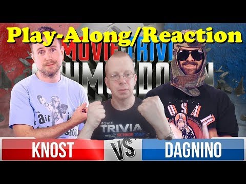 🔴LIVE - Matt Knost VS Tom Dagnino - Movie Trivia Schmoedown | Play-Along/Reaction