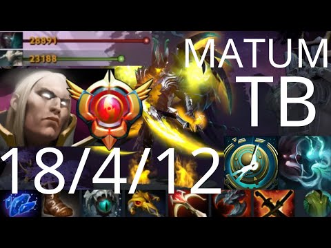 MATUMBAMAN Terrorblade vs Tiny, Brewmaster, Sven - range, sunder, Promise, undie - dota2