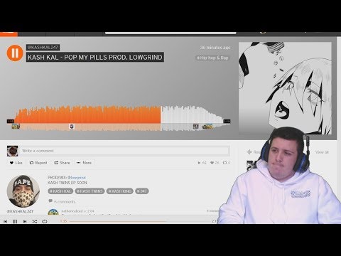 Kraayziie Reacts To KASH KAL - POP MY PILLS PROD. LOWGRIND