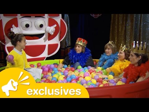 Kids' CBC plays "Ceebee Says" with the cast of Baroness von Sketch Show